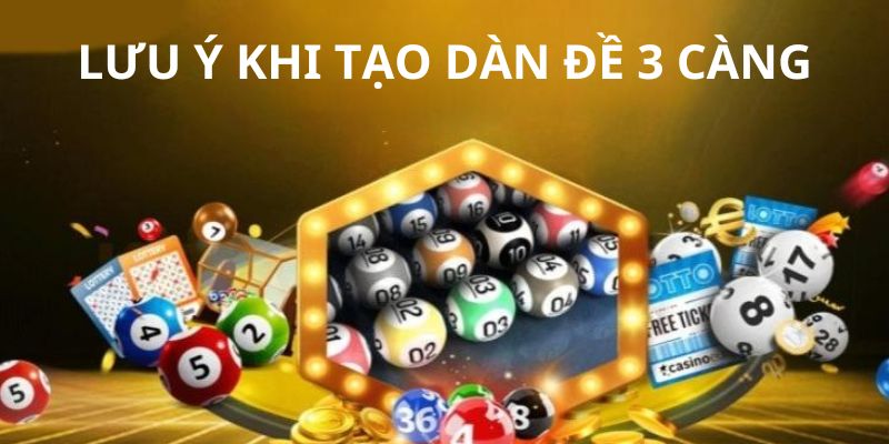 Những điểm lưu ý quan trọng khi lập dàn đề 3 càng