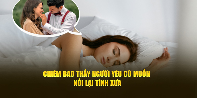 Chiêm bao thấy người yêu cũ muốn nối lại tình xưa